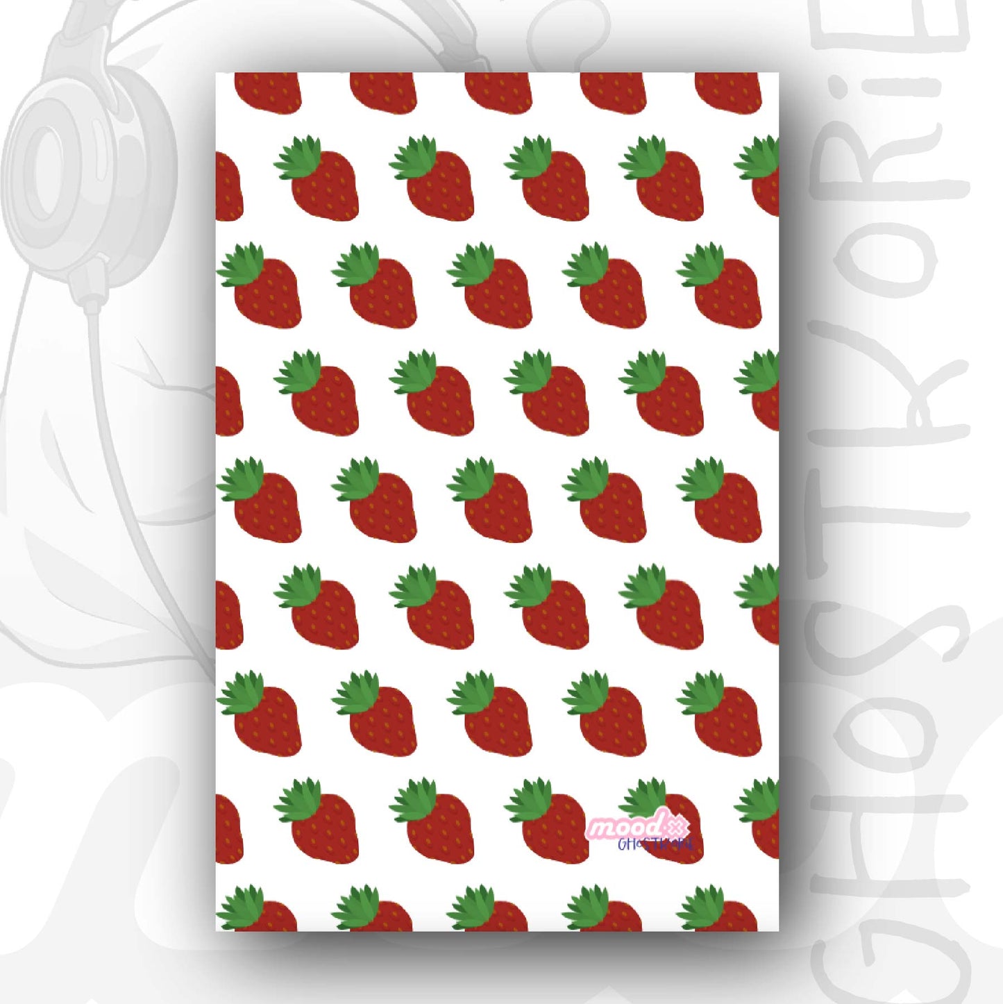 xGhostkorie Collection [Strawberries] Notebook