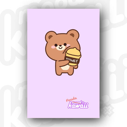 xKawaii [honey bear] Notebook